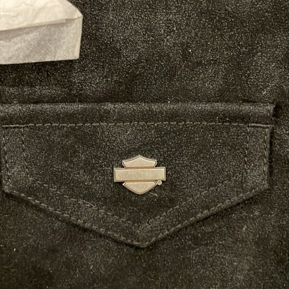 Black Suede Coat - Picture 4 of 6